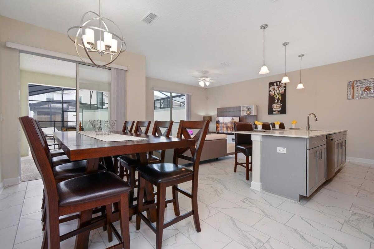 Four Bedrooms Close To Disney W Pool 4898 คิสซิมมี ภายนอก รูปภาพ